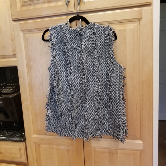 COPY - 209 WST 38 Vest Fringe NWT - Picture 2 of 5